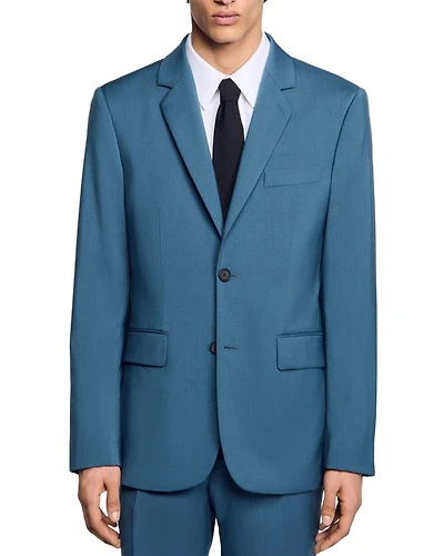 Classic Wool Suit Jacket