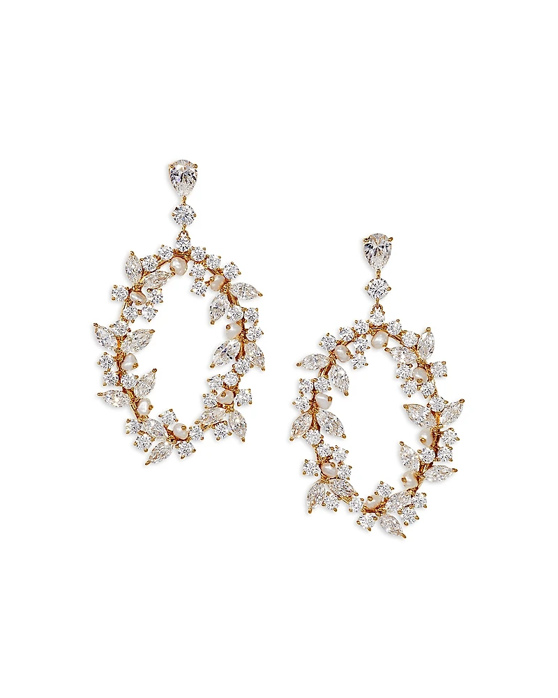 Nadri Ravish Laurel Drop Earrings
