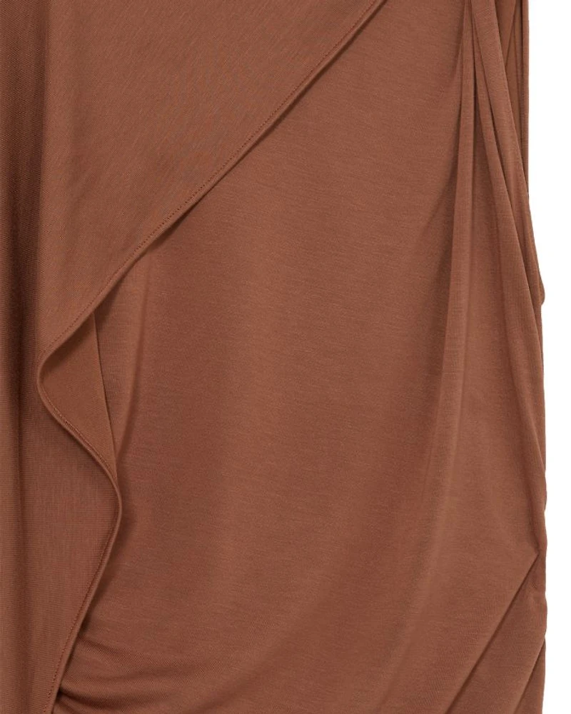 Kyra Cape Sleeve Jersey Dress