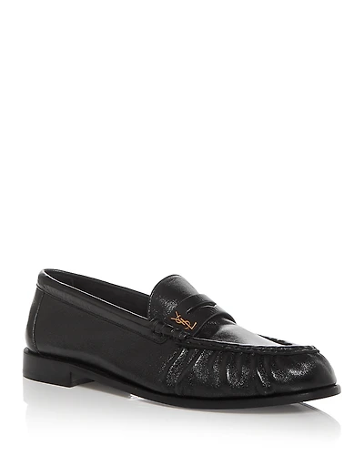 Saint Laurent Men's Le Loafer Penny Loafers