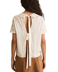 Iyla Floral Cut Out Top