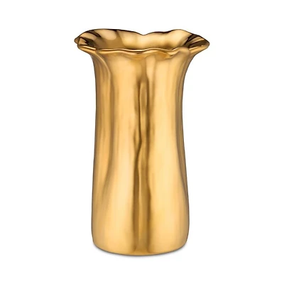 Valera Small Vase, Gold