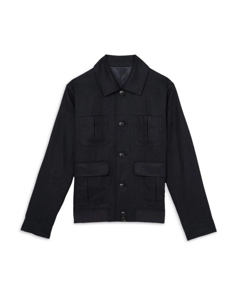 Linen Four Pocket Jacket