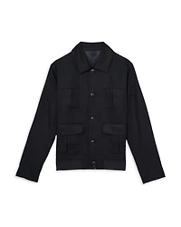 Linen Four Pocket Jacket