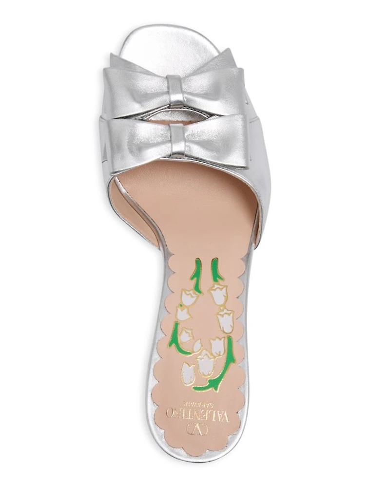 Women's Bow Slide Sandals