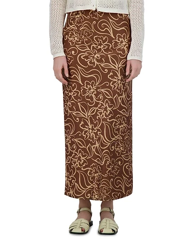 Satin Slip Skirt