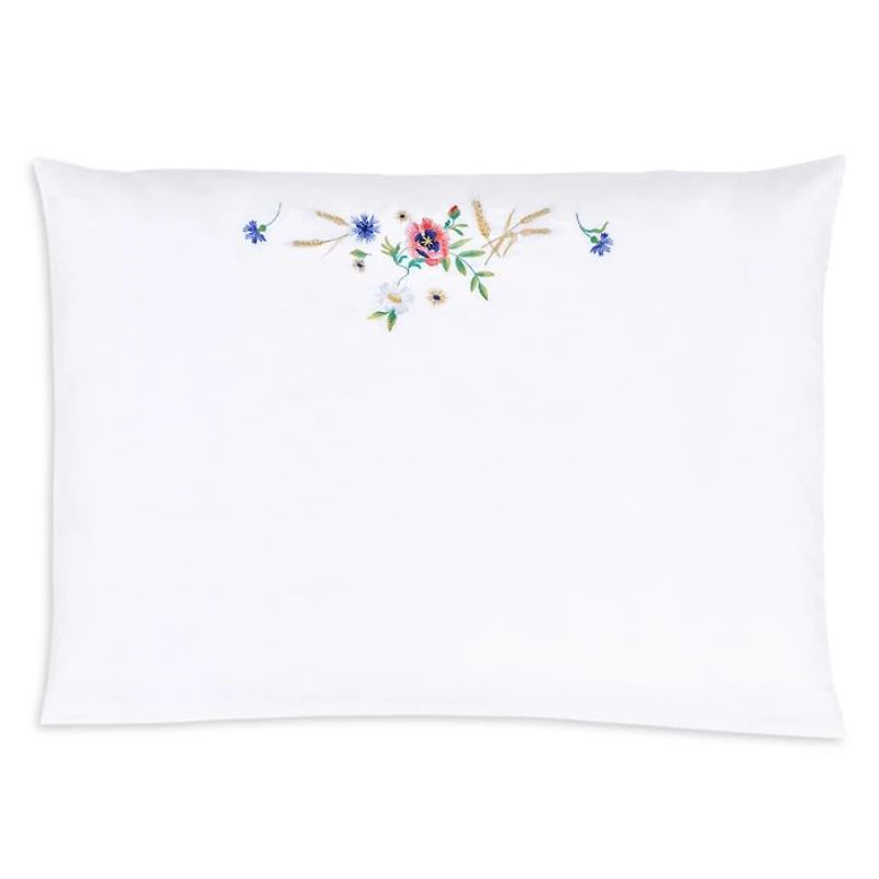 Summerfield Embroidered Sateen Standard Pillowcase