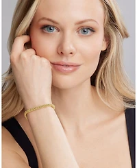 18K Yellow Gold Caviar Basic Beaded Bracelet