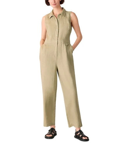 Ellis Western Linen Jumpsuit