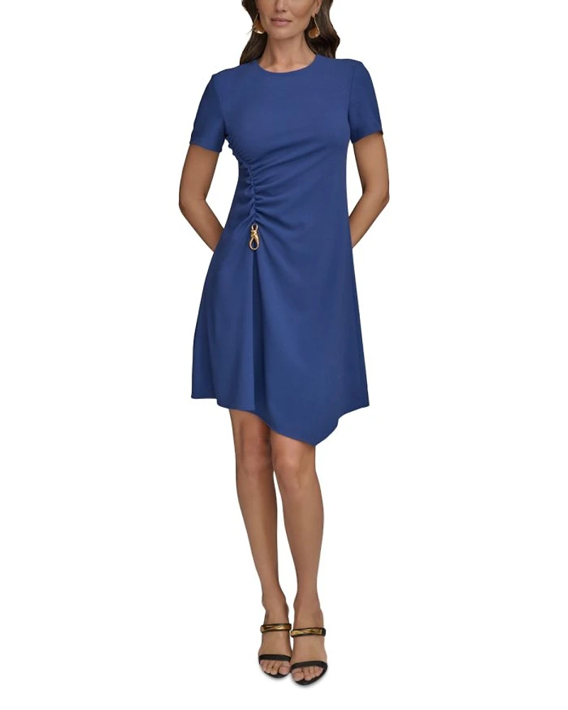 Crepe A Line Dress