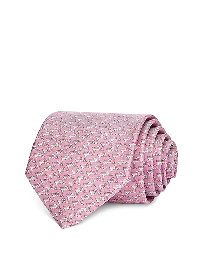 Ferragamo Silk Classic Cocktail Tie