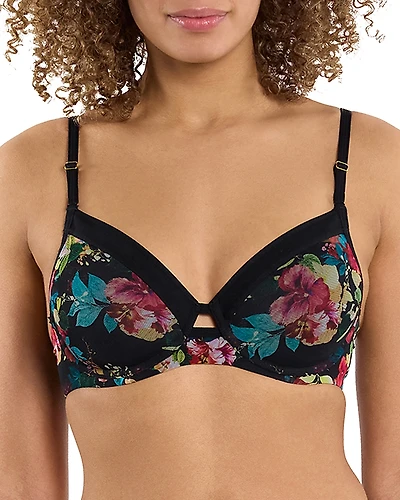 Hanky Panky Lined Mesh Hi Apex Bra