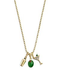 Baublebar Pimento Memento Charm Necklace, 24