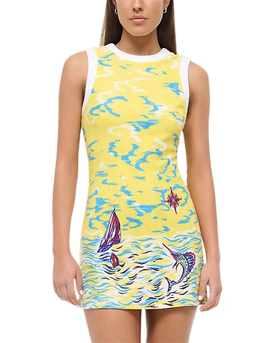 Staud Como Dress Swim Cover-Up