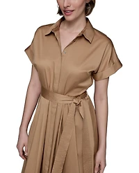 Belted Shirtdress