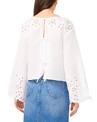 Eyelet Blouse