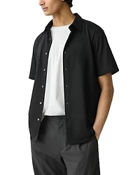 Irving Short-Sleeve Shirt Structure Knit