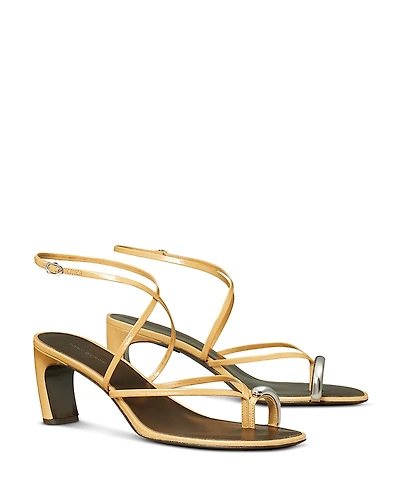 Tory Burch Women's Pierced Strappy Sandals