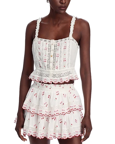 LoveShackFancy Vietta Top