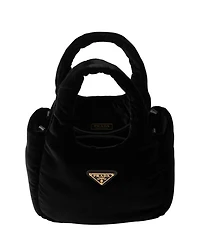 Padded Velvet Mini Handbag