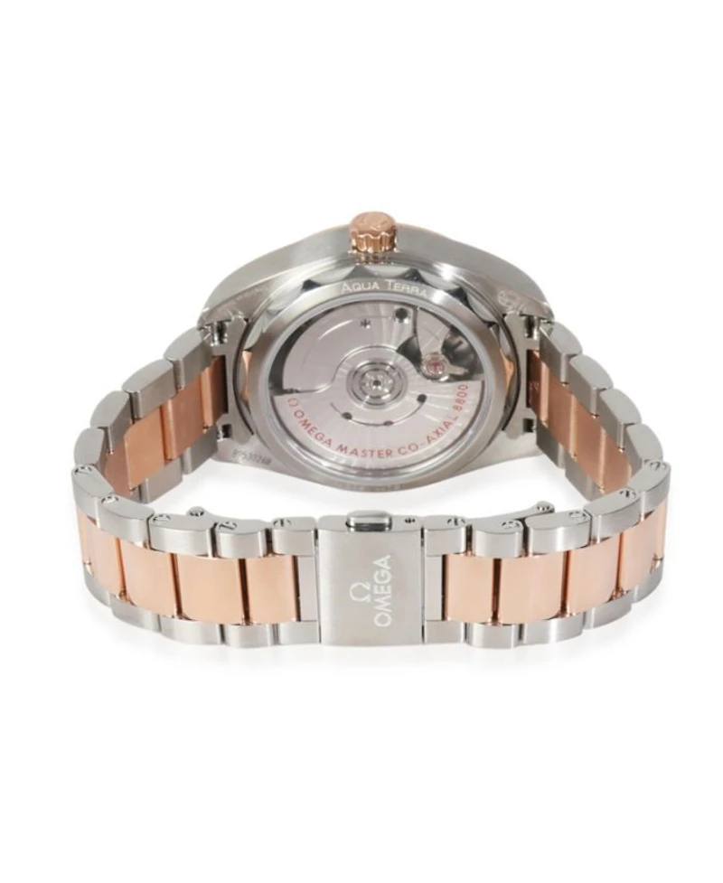 Stainless Steel/Rose Gold Seamaster Aqua Terra 220.20.34.20.53.001 36.50