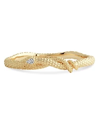 Anabel Aram Crystal Serpent Bangle Bracelet