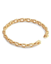 Enchanted Forest Pavé Chain Bangle Bracelet