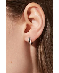 Bold Huggie Hoops