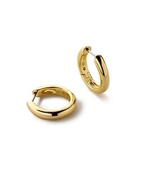 Giulia Medium Gold Hoop Earrings