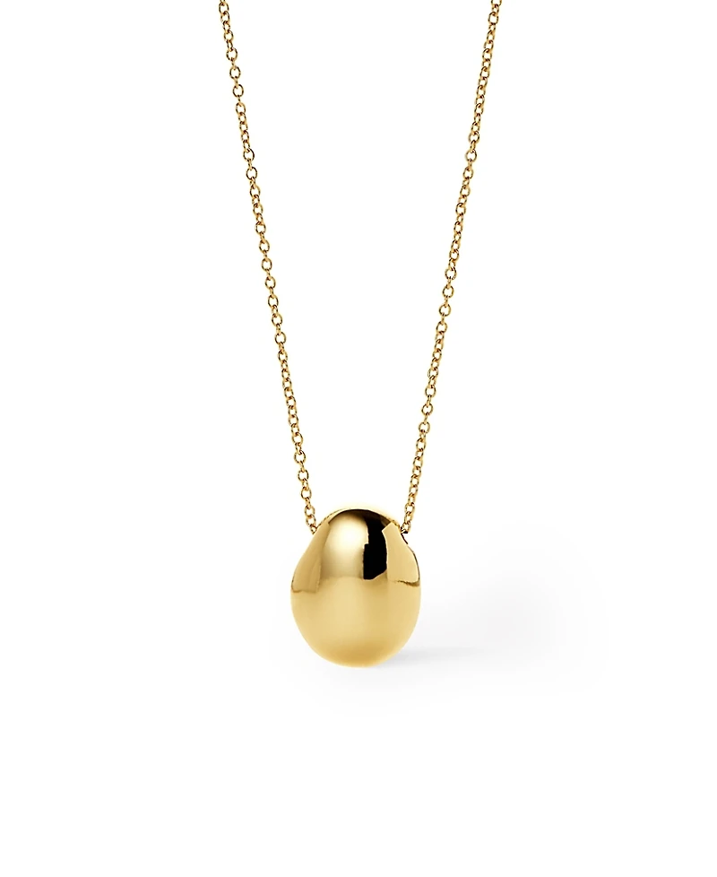 Ana Luisa Gold Pendant Pebble Mini Necklace