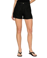 DL1961 Taylor Linen High Rise Shorts