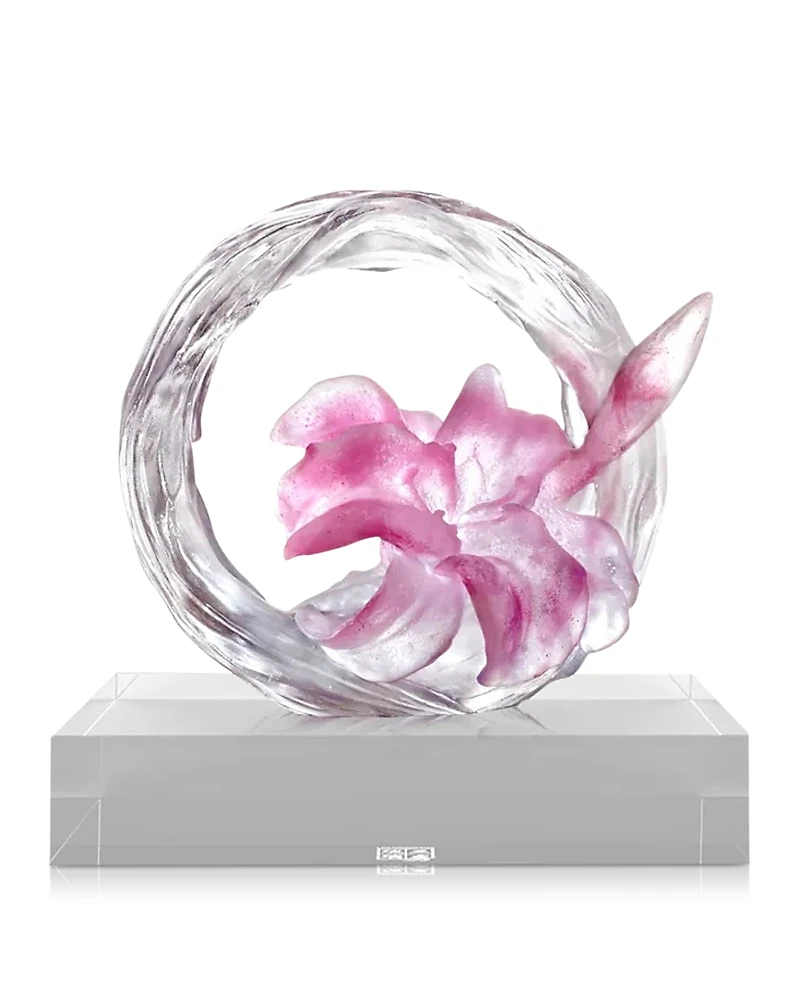 Liuli Bloom of a New World Crystal Flower Figurine - Special Edition