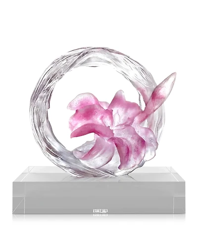 Liuli Bloom of a New World Crystal Flower Figurine - Special Edition