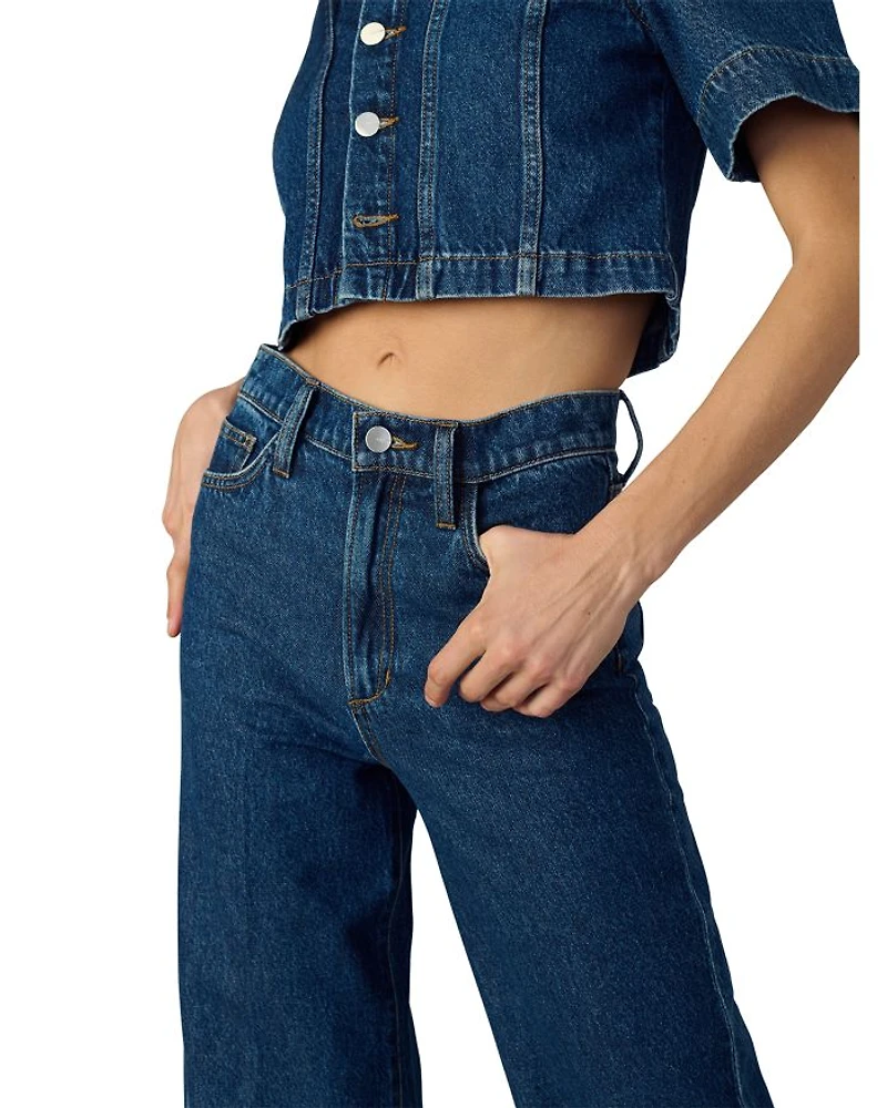 The Mia High Rise Ankle Jeans Lively