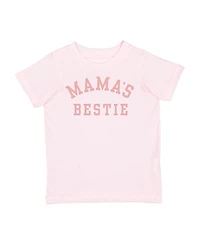 Sweet Wink Girls' Mama's Bestie Short Sleeve T-Shirt - Baby, Little Kid