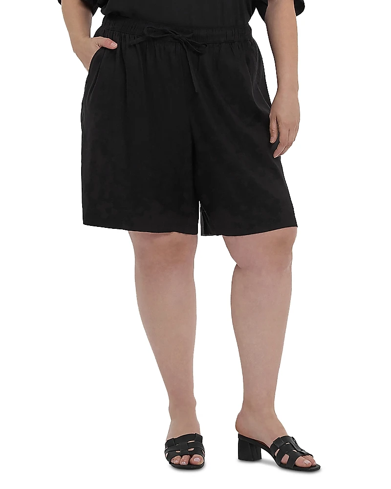 Nydj Plus Breezy Bermuda Shorts