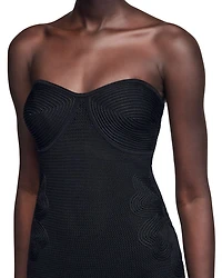 Pamela Bustier Knit Dress
