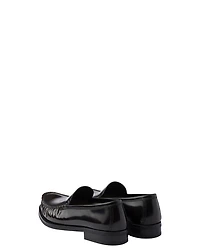 Men's Brushed Leather Loafers