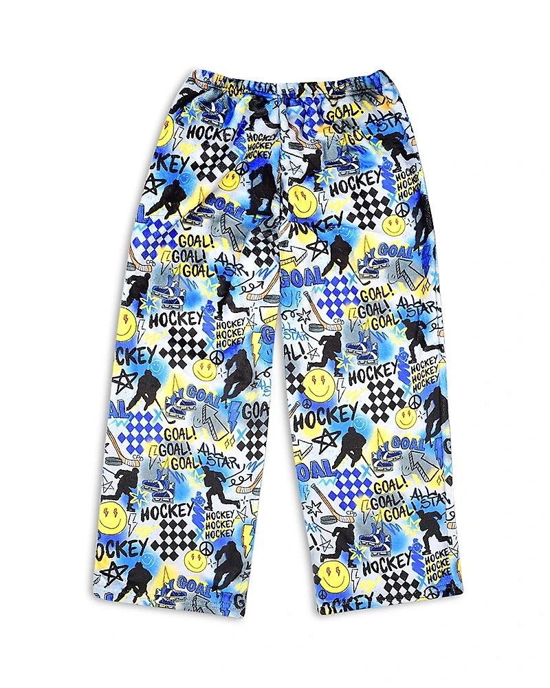 Iscream Boys' Corey Paige Hockey Plush Pants - Big Kid