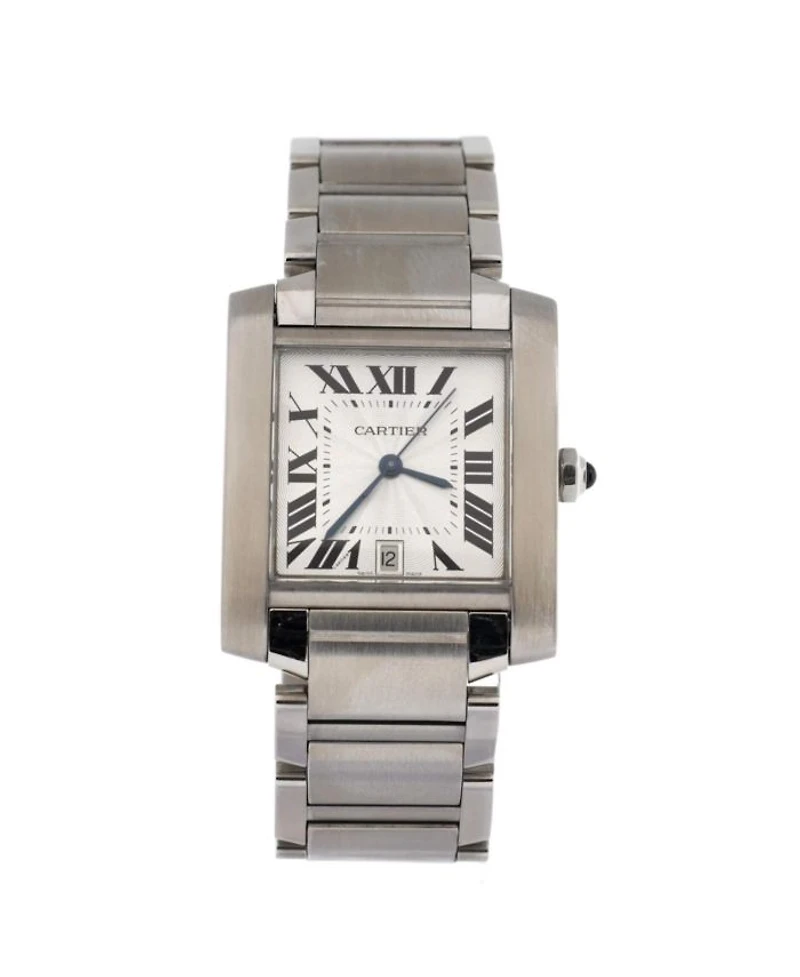 Tank Francaise Automatic Watch in Stainless Steel 28mm