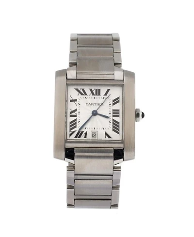 Tank Francaise Automatic Watch in Stainless Steel 28mm