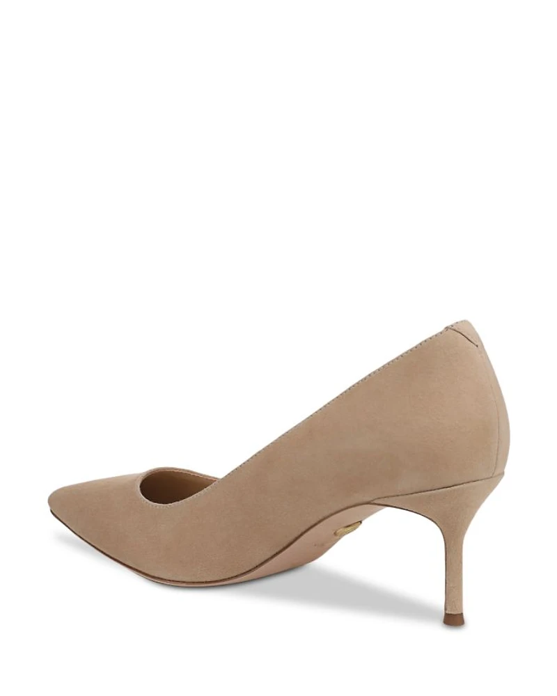Women's Suede Rita Pointed Pumps