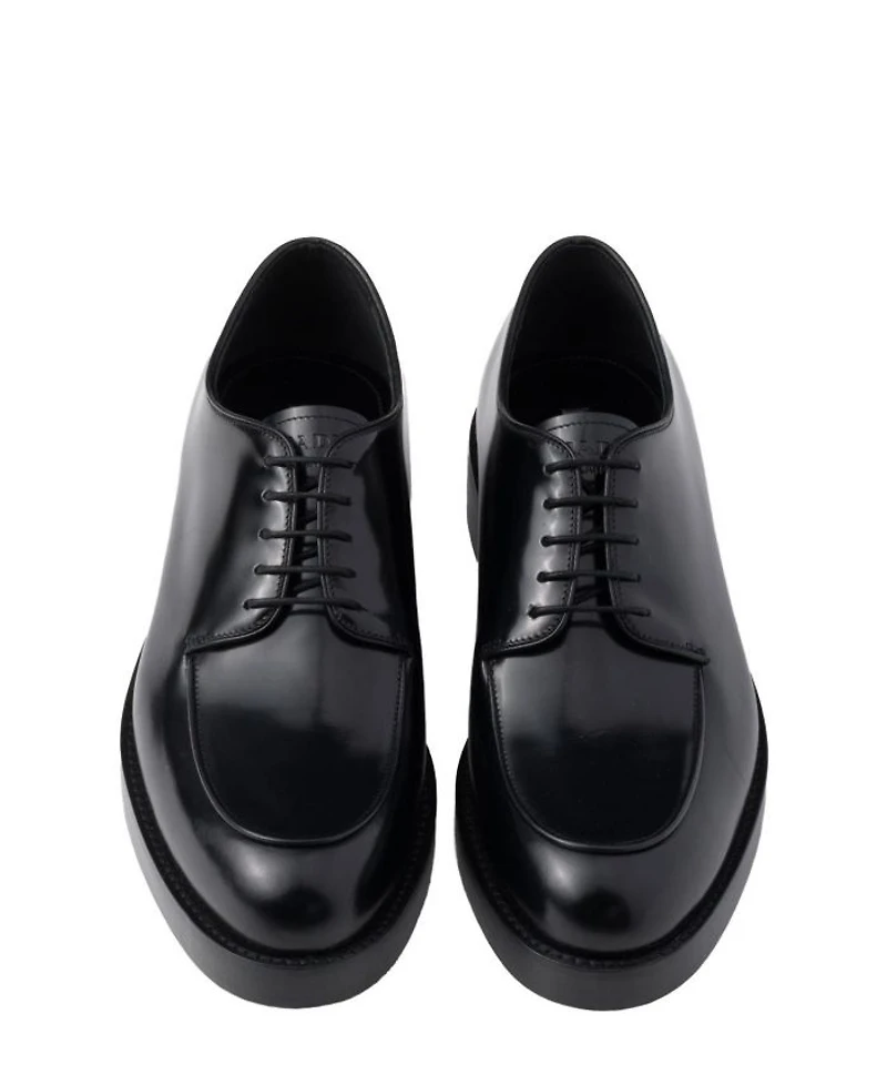 Men's Brushed Leather Derby Shoes