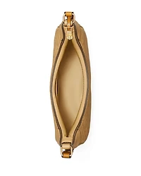 T Monogram Crescent Bag