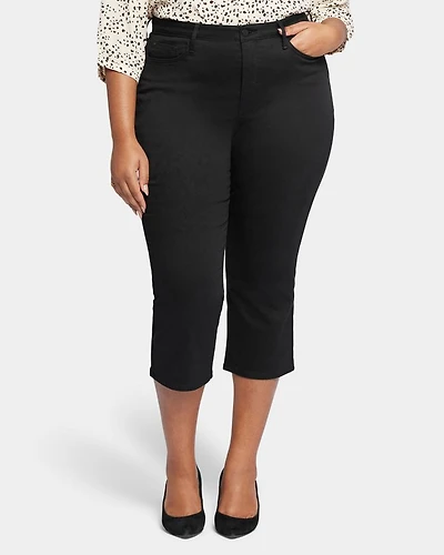 Joni High Rise Relaxed Capri Jeans
