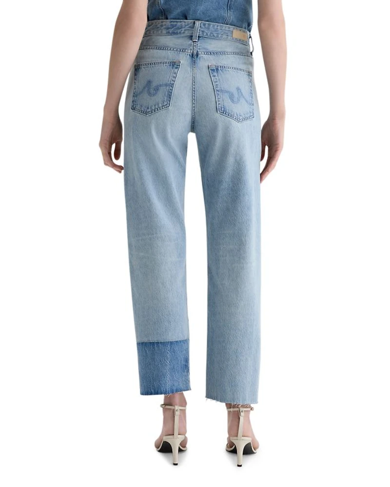Brinley Mid Rise Straight Crop Jeans Carpinteria