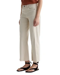 Saige Wide Leg Crop Jeans Opal Stone