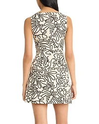 Square Neck Mini Dress