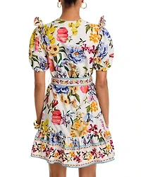 Greek Garden Off-White Mini Dress - Exclusive
