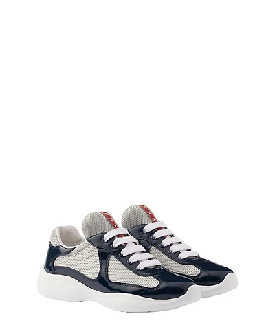 Prada Women's America's Cup Biker Fabric Sneakers